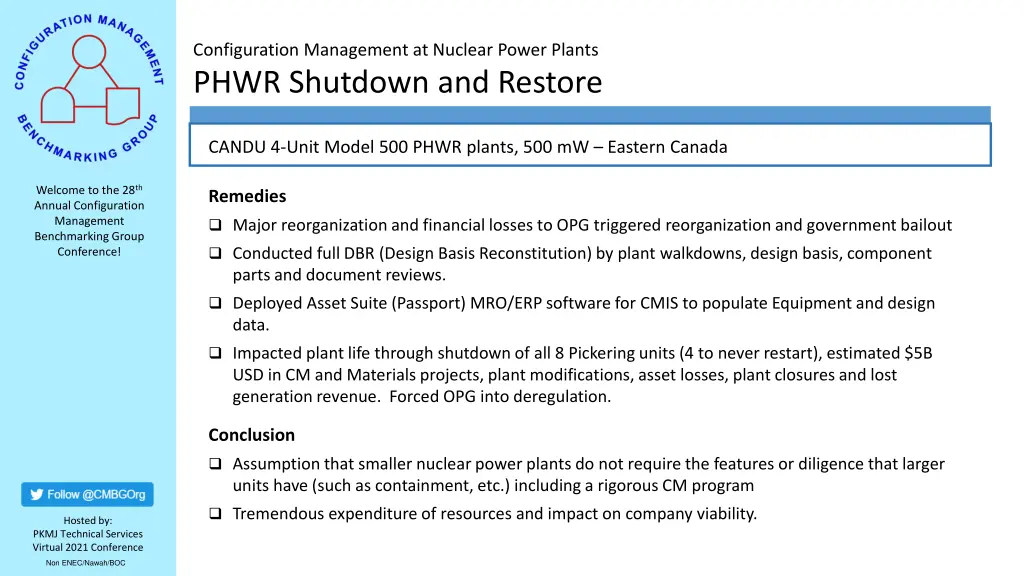 configuration management at nuclear power plants 3