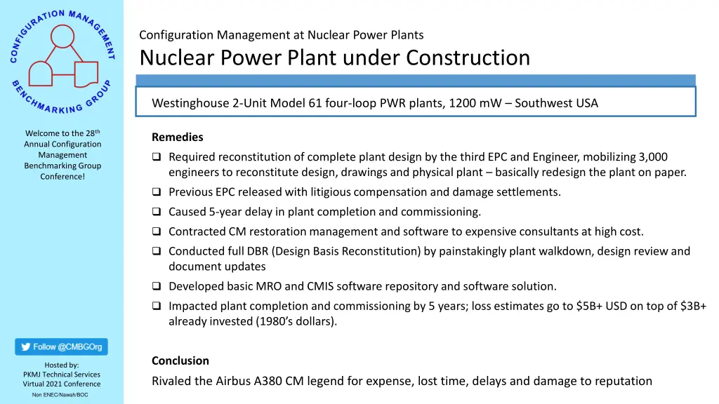 configuration management at nuclear power plants 5