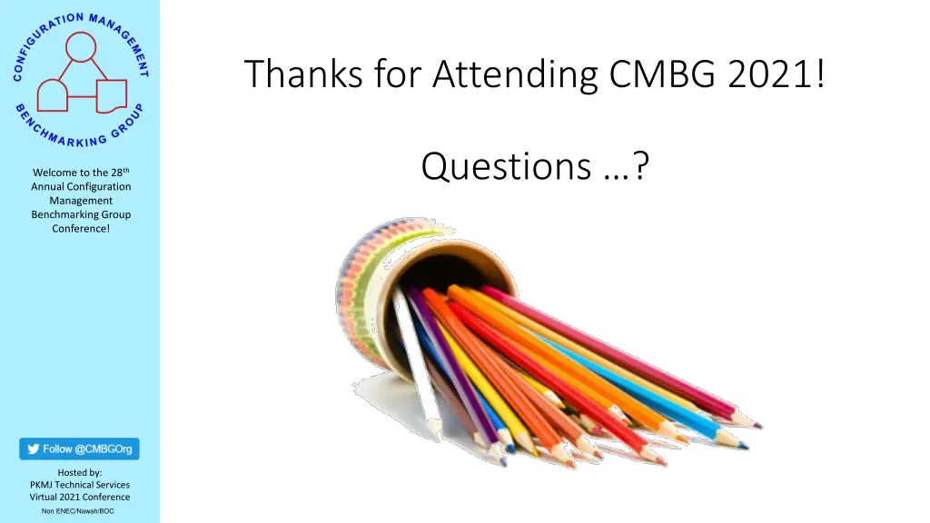 thanks for attending cmbg 2021