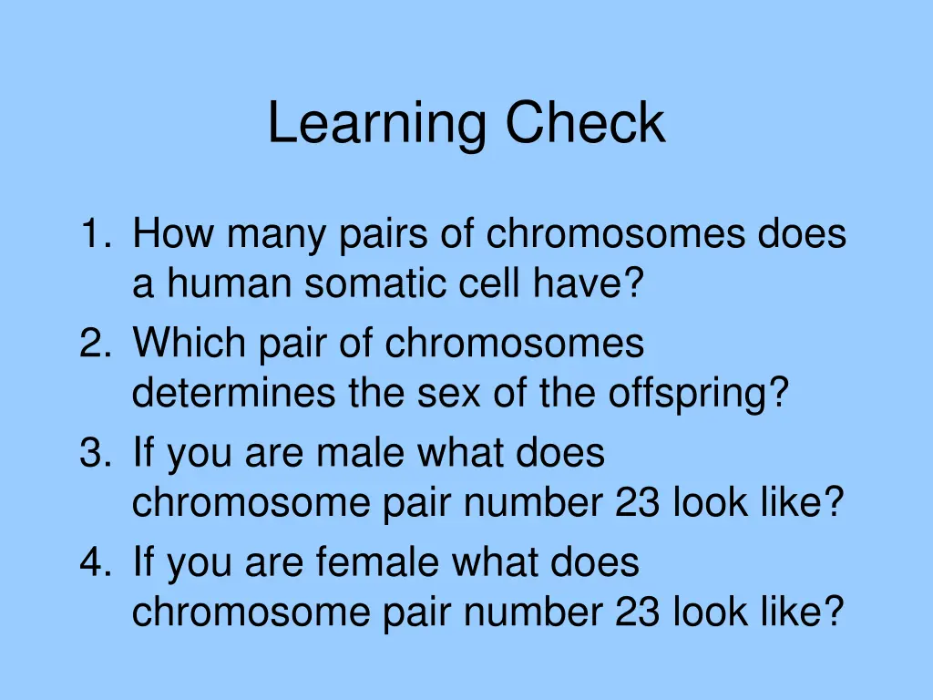 learning check 1