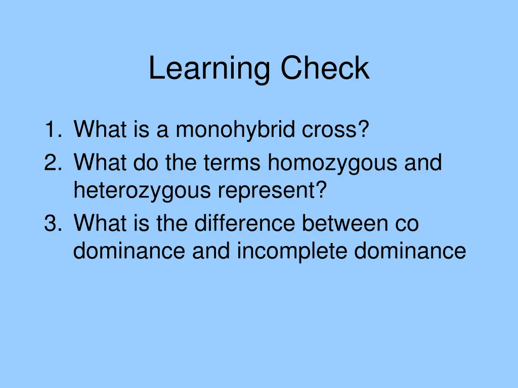 learning check 3