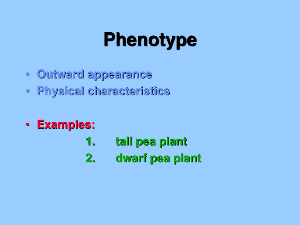 phenotype