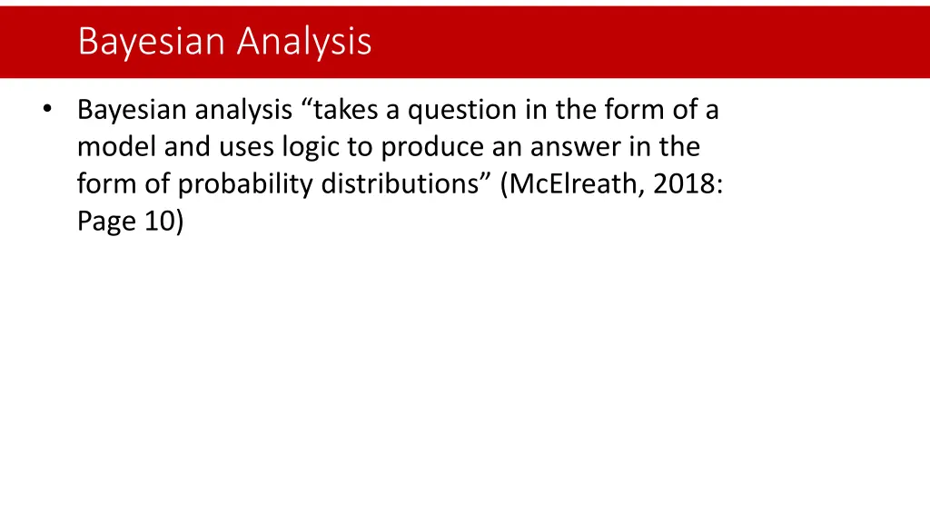 bayesian analysis 5