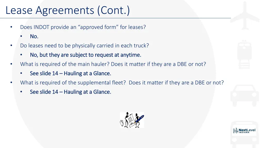 lease agreements cont