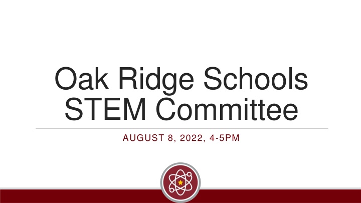 oak ridge schools stem committee