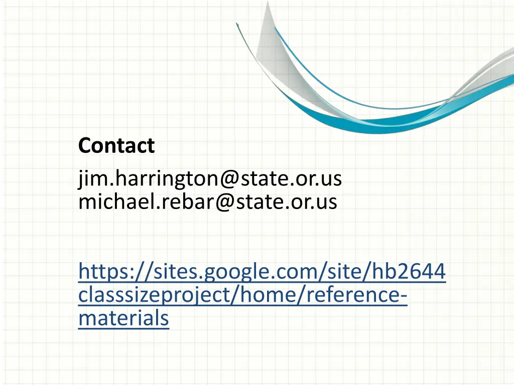 contact jim harrington@state or us michael