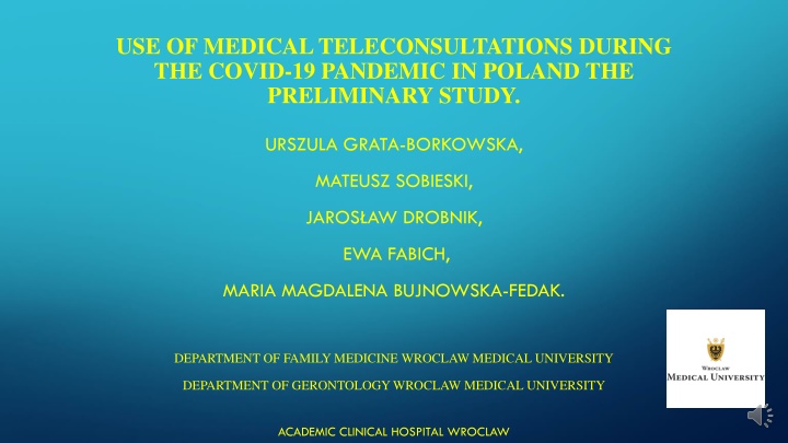 use of medical teleconsultations during the covid