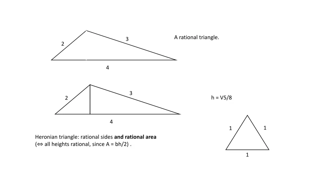 a rational triangle