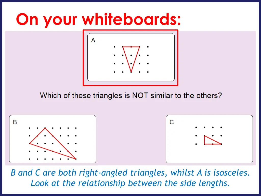 on your whiteboards 2