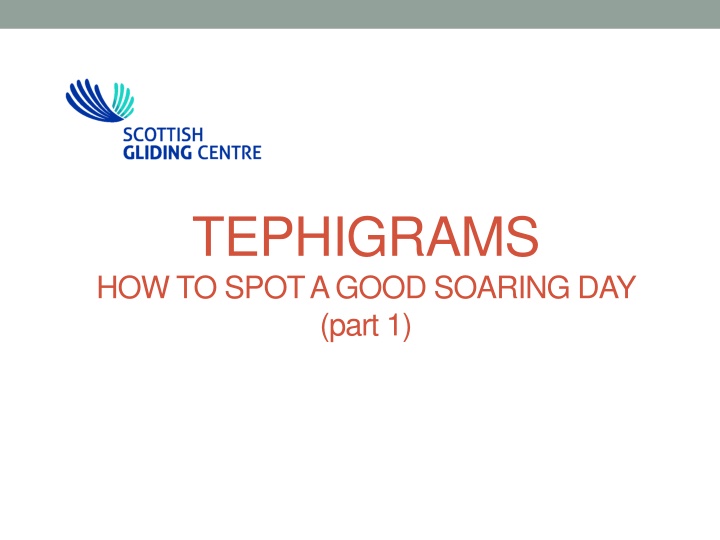 tephigrams how to spot a good soaring day part 1