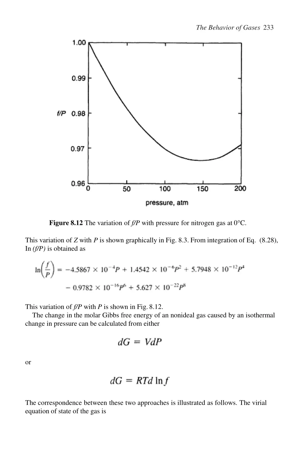 the behavior of gases 233