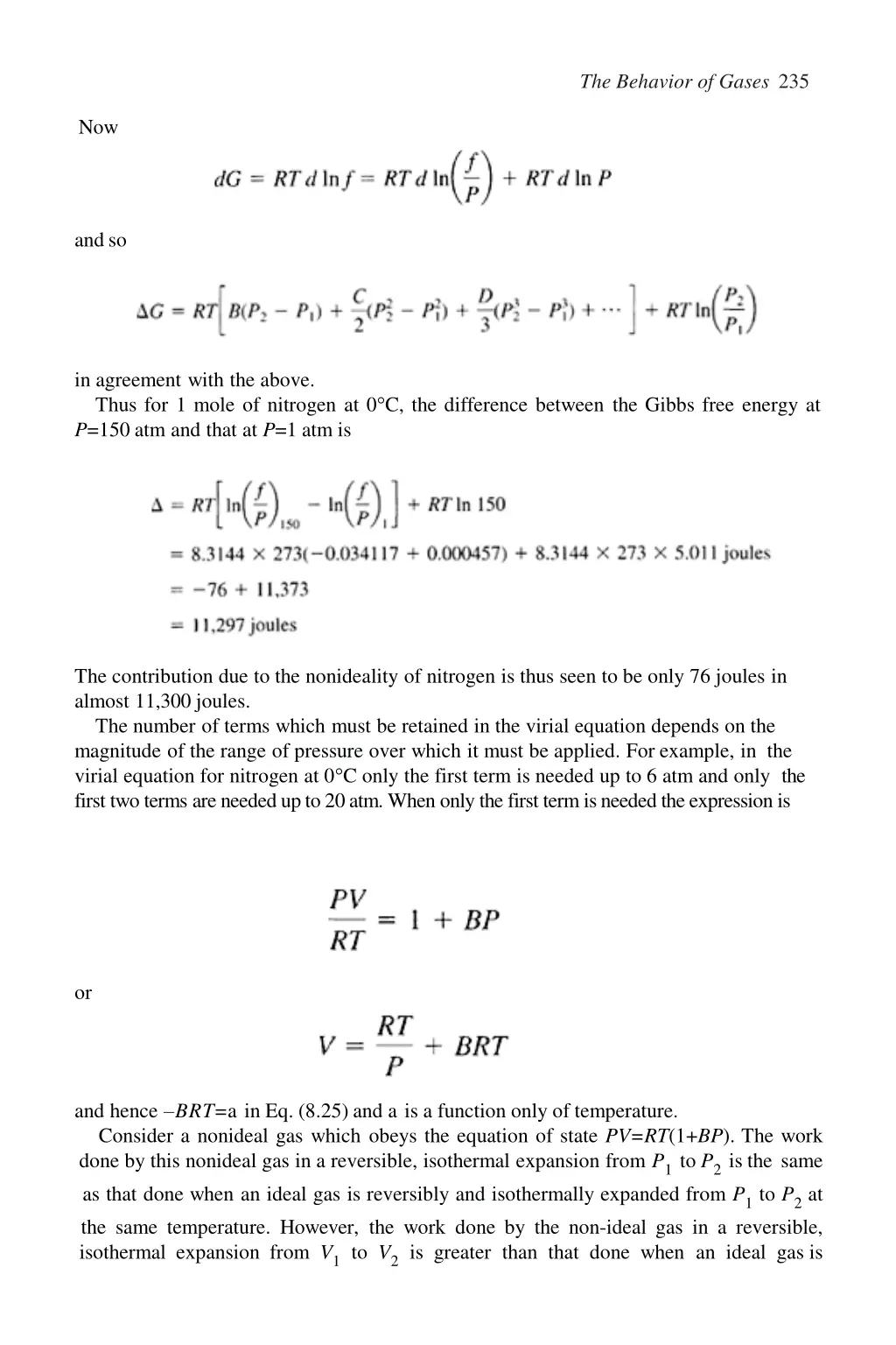 the behavior of gases 235