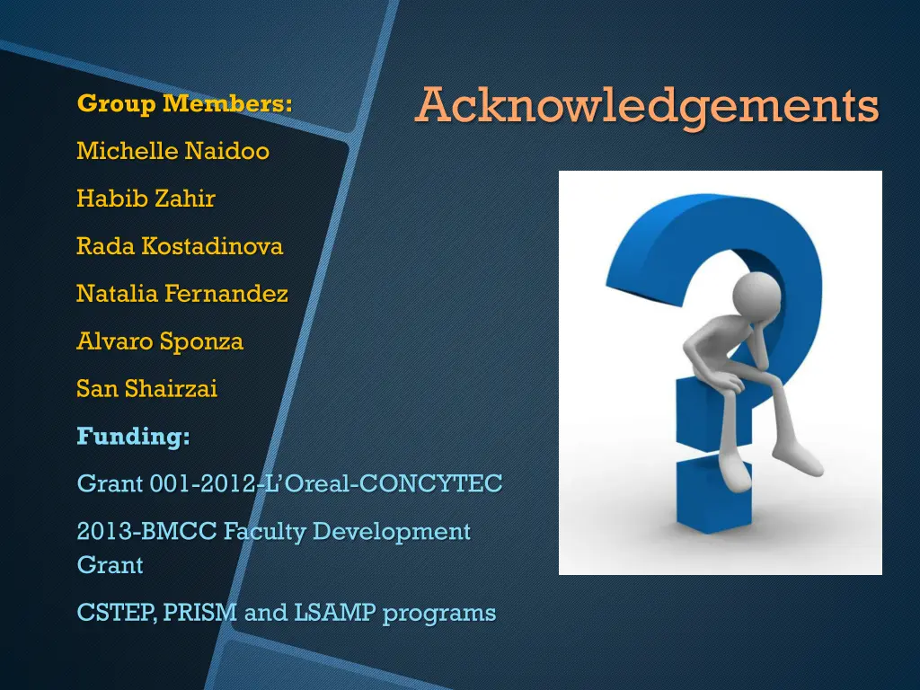 acknowledgements