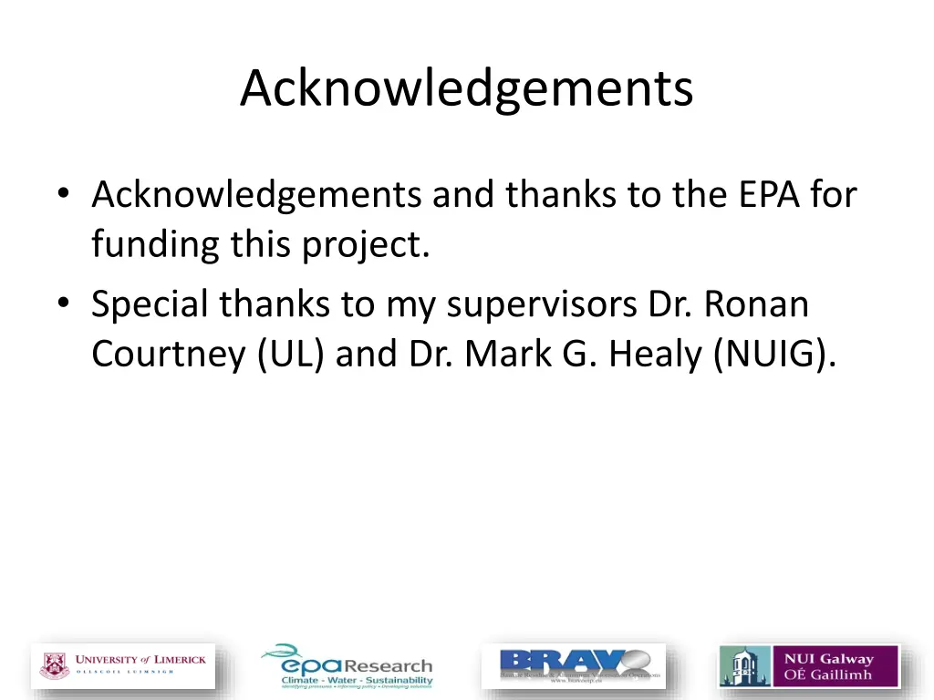 acknowledgements