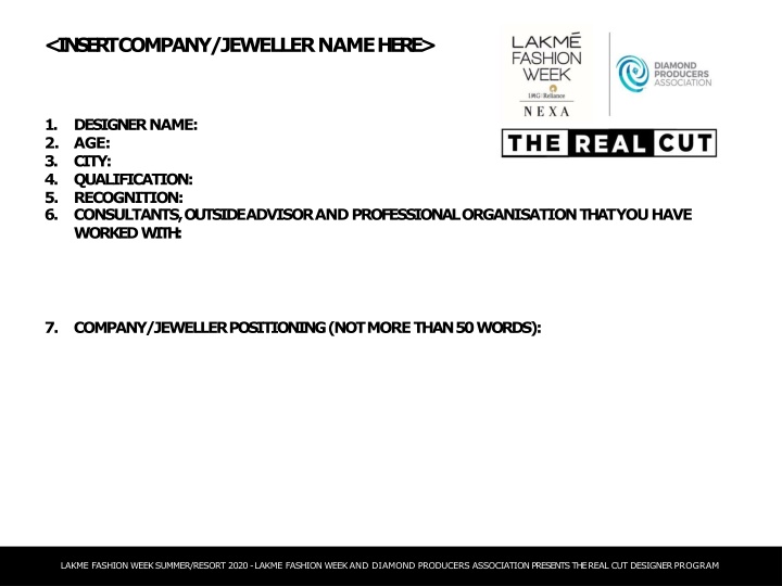 i n s e r t company jeweller name here