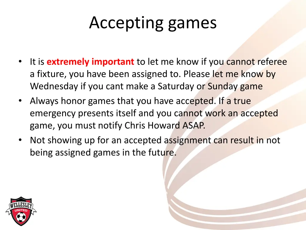 accepting games