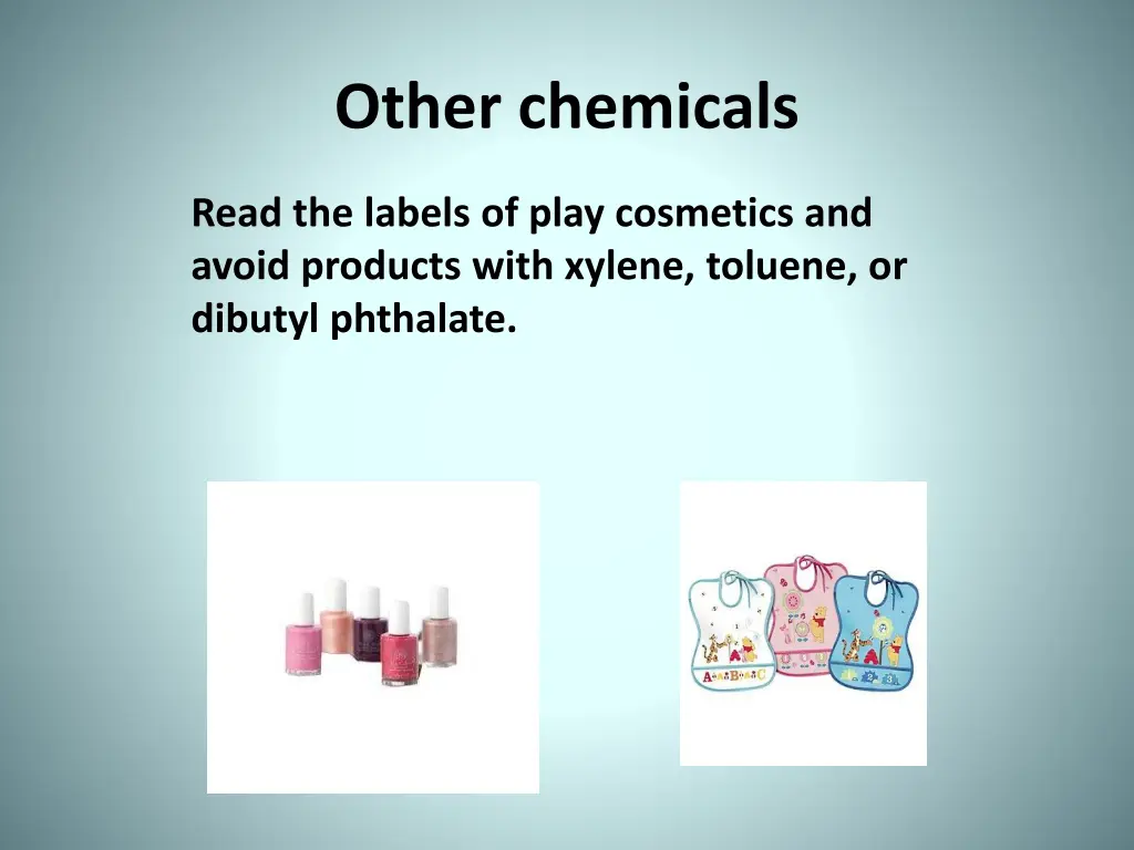 other chemicals