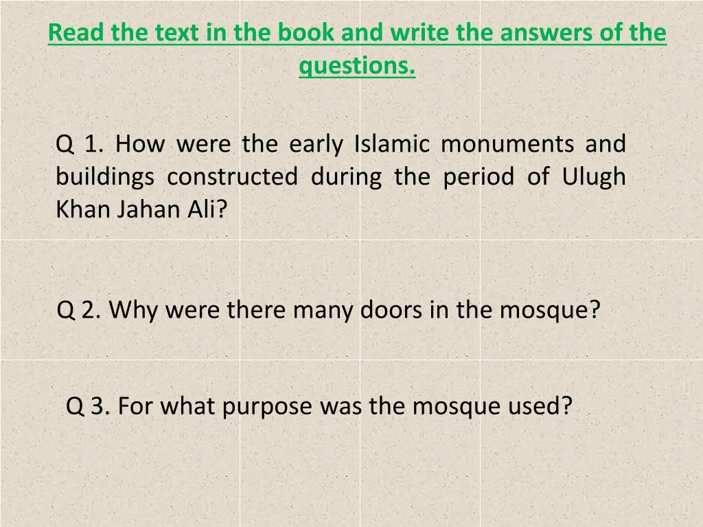 read the text in the book and write the answers