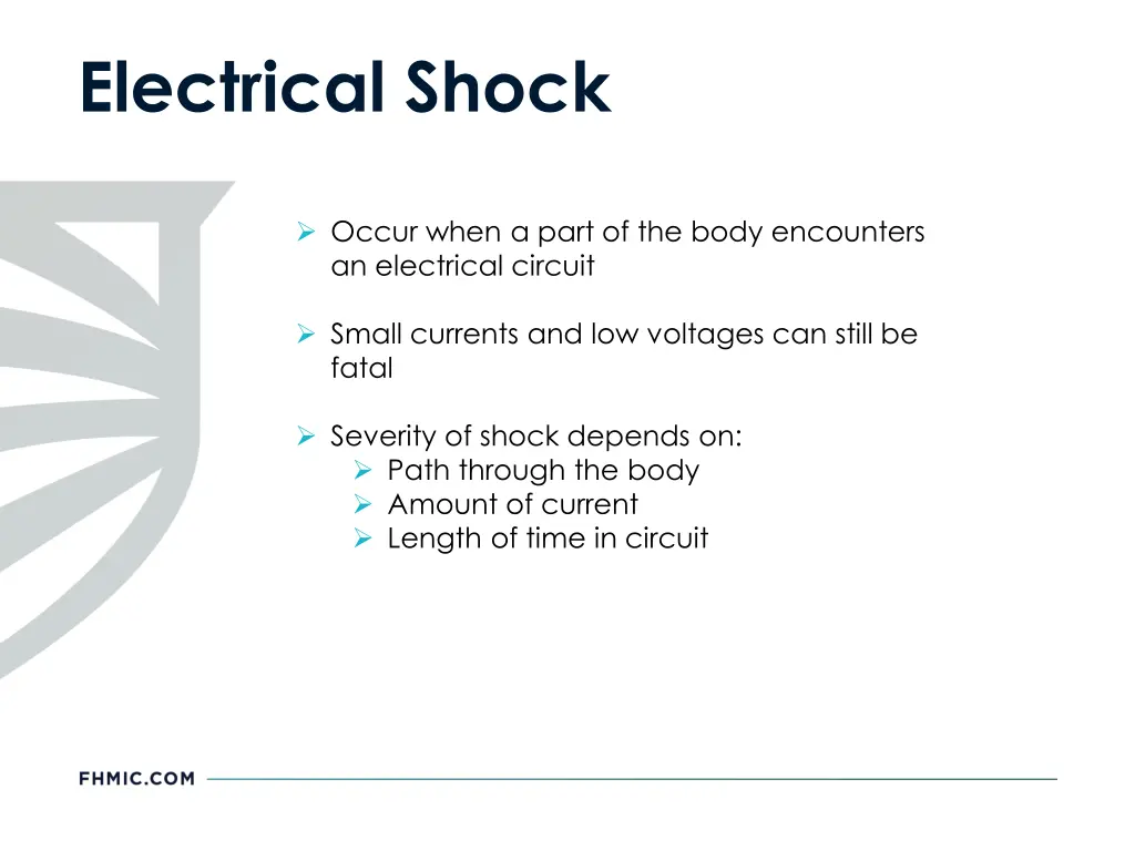 electrical shock