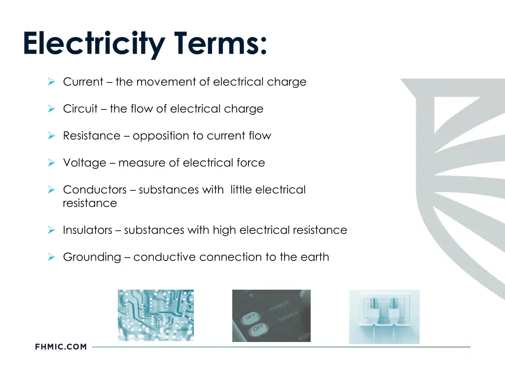 electricity terms