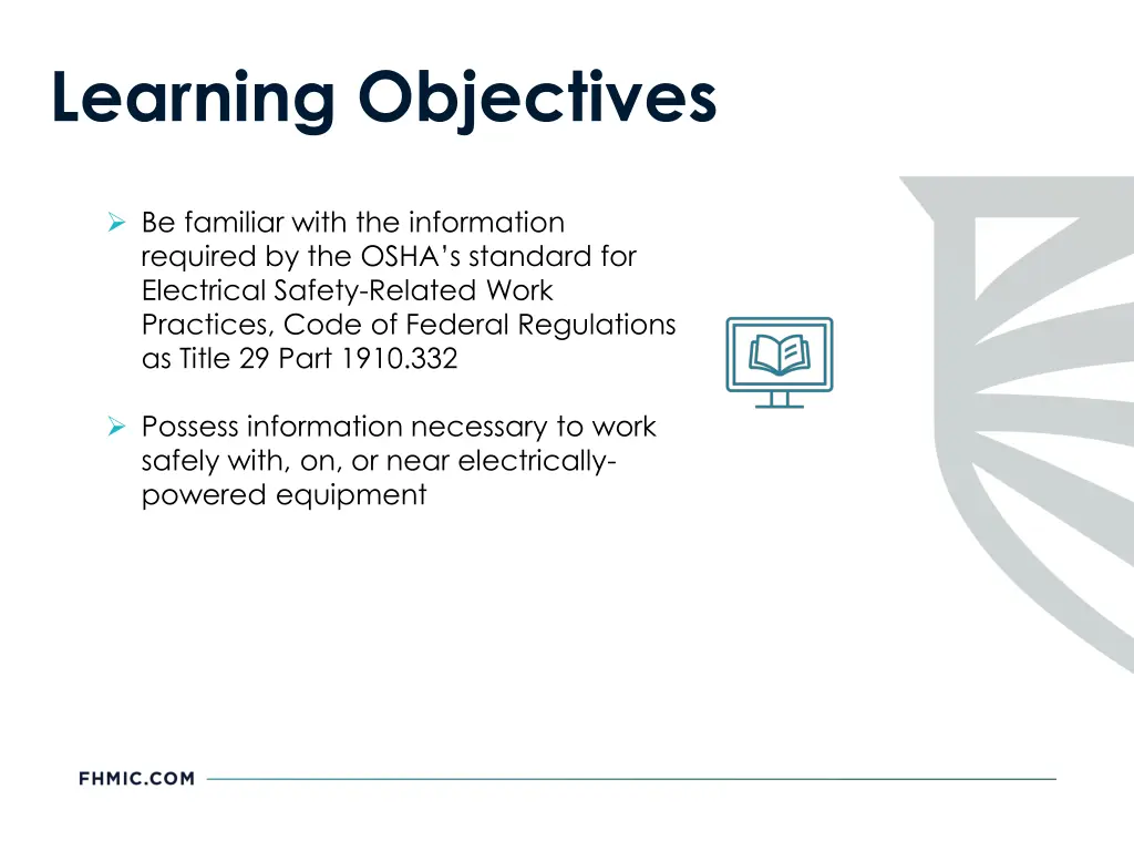 learning objectives