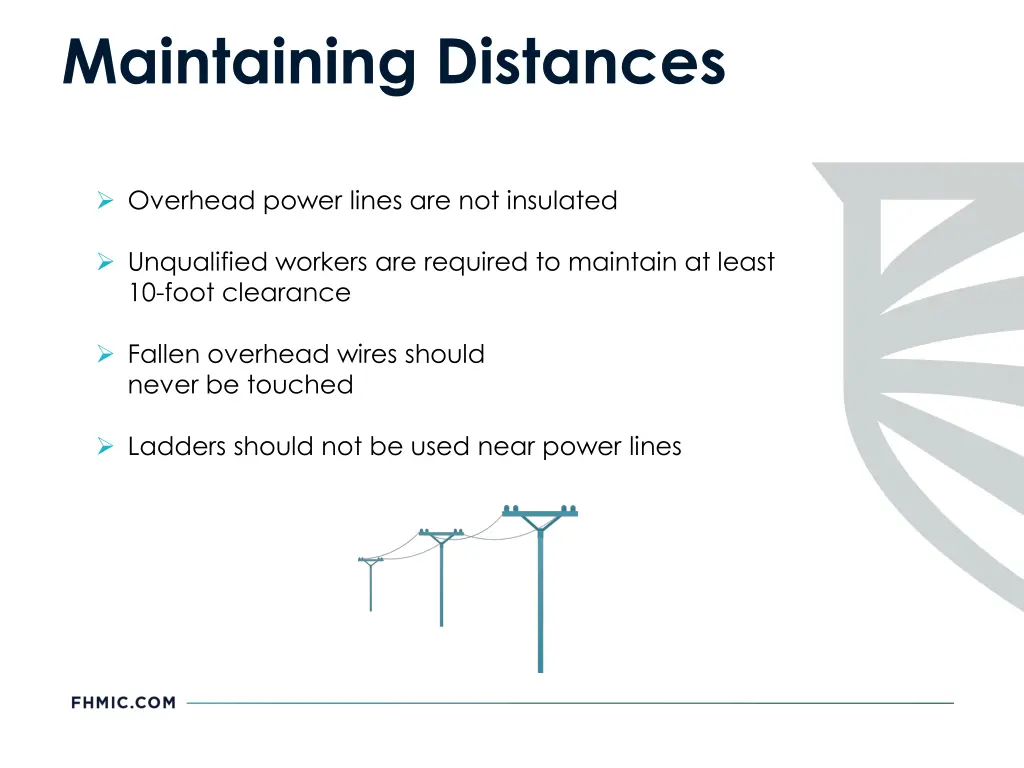 maintaining distances