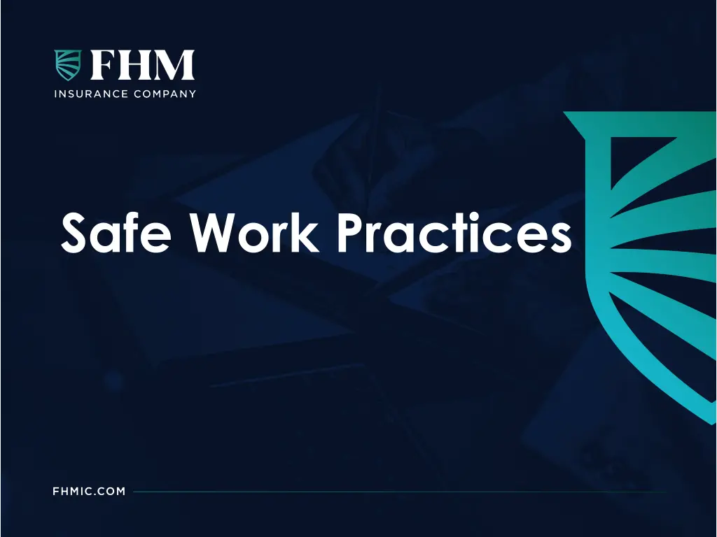 safe work practices