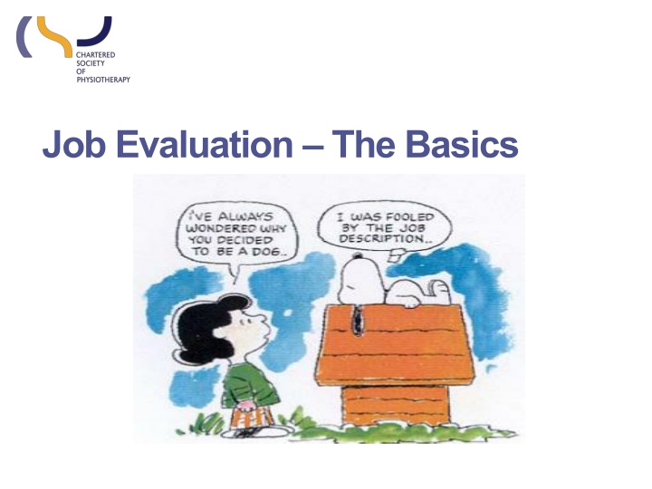 job evaluation the basics