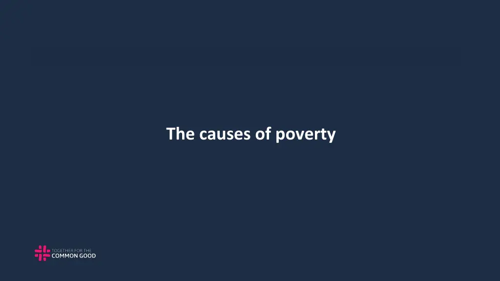 the causes of poverty