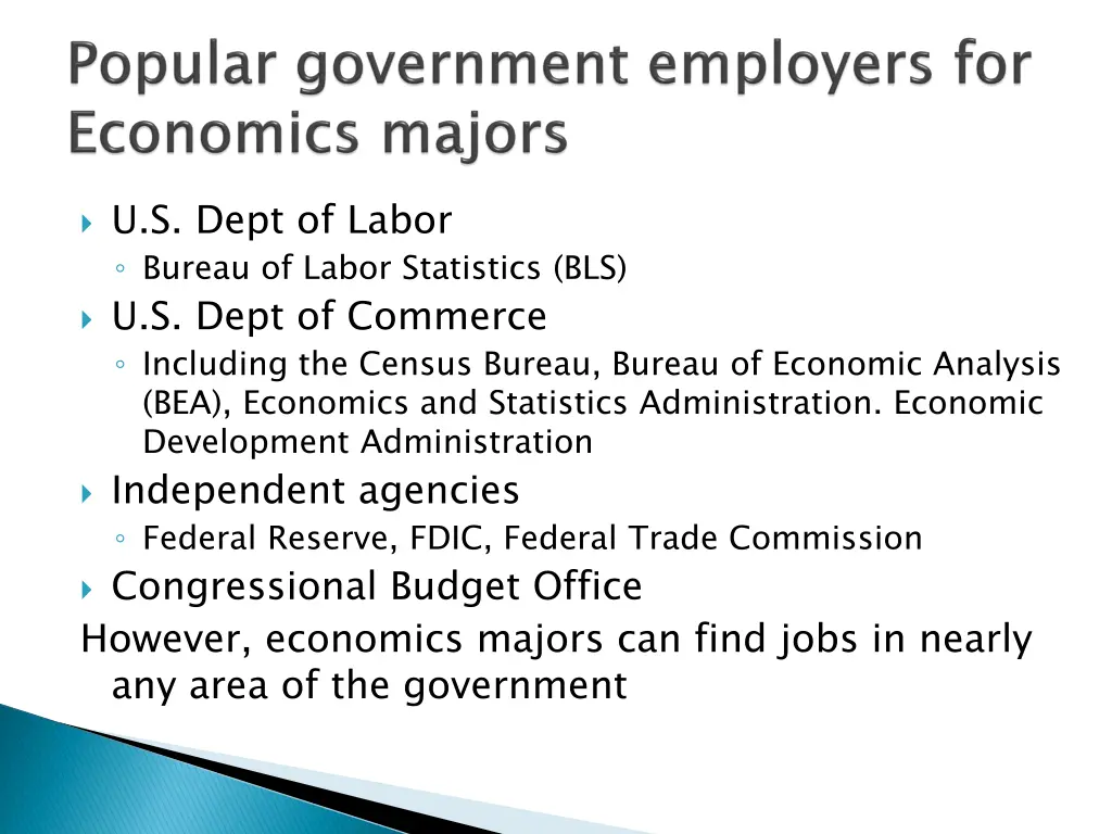 u s dept of labor bureau of labor statistics