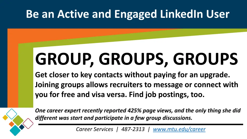 be an active and engaged linkedin user 5