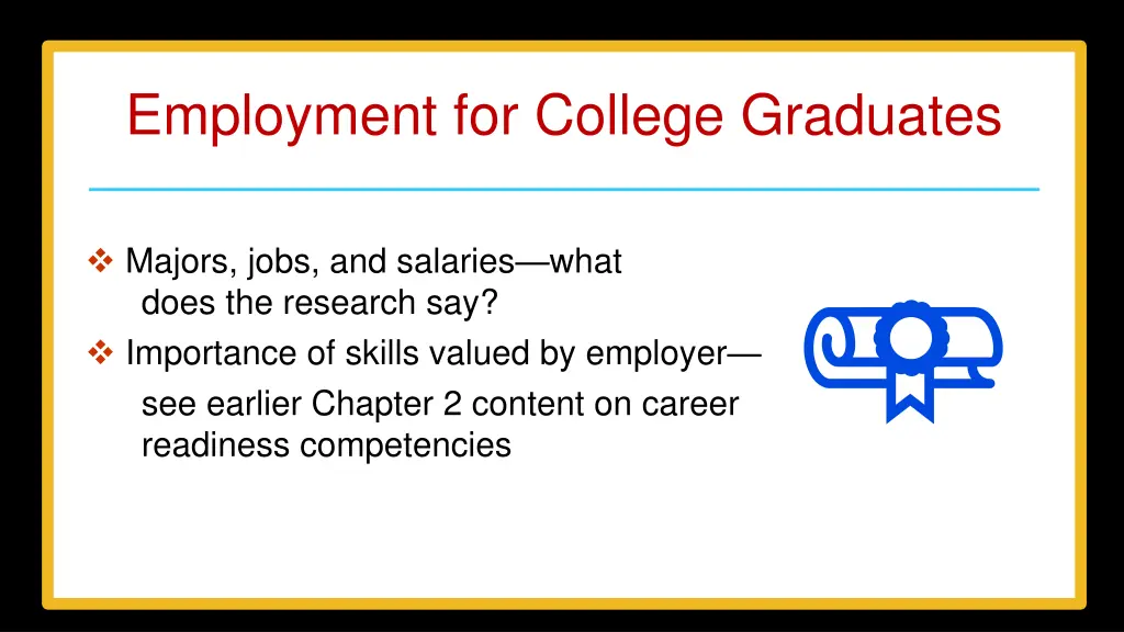 employment for college graduates 1