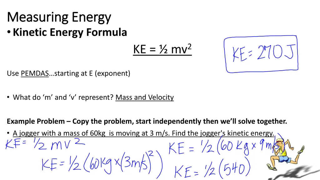 measuring energy measuring energy kinetic energy