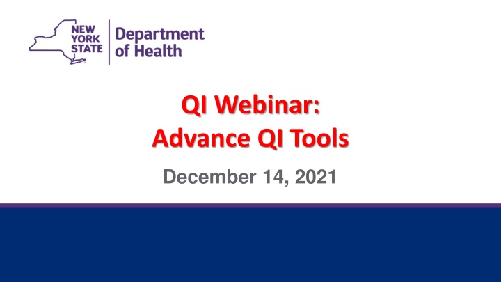 qi webinar advance qi tools