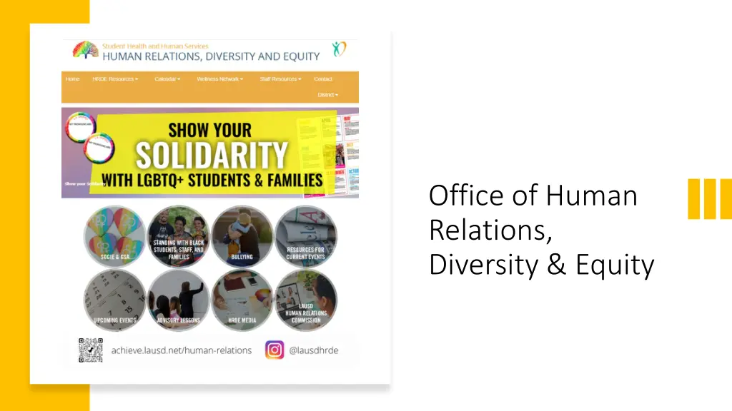 office of human relations diversity equity