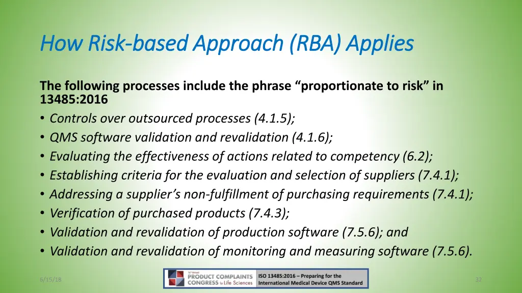 how risk how risk based approach rba applies 3