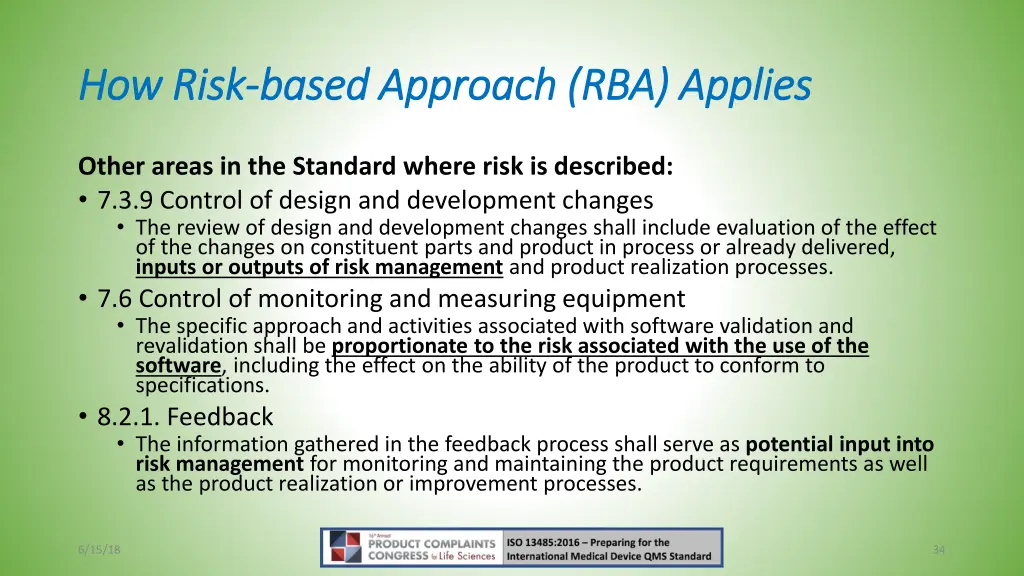 how risk how risk based approach rba applies 5