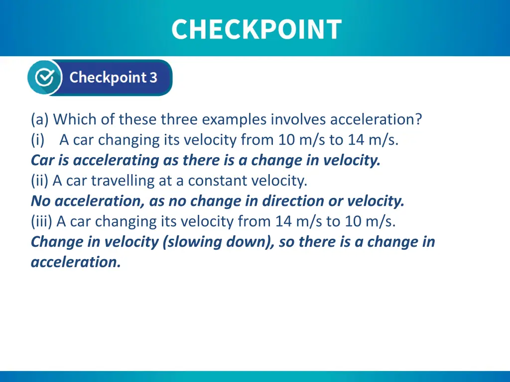 a which of these three examples involves