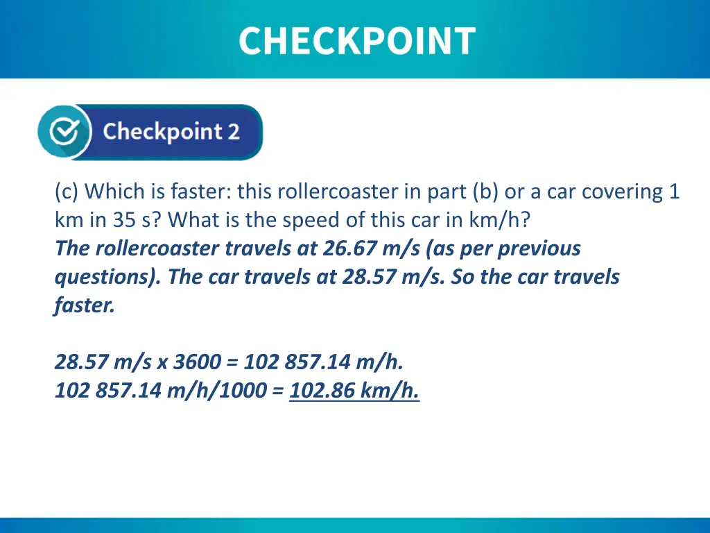 c which is faster this rollercoaster in part