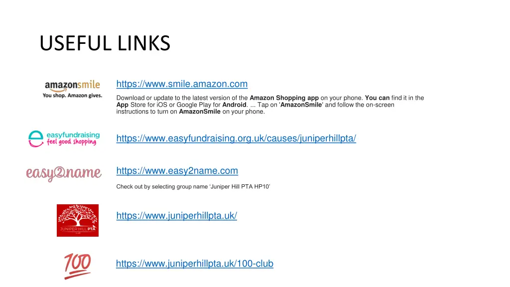 useful links