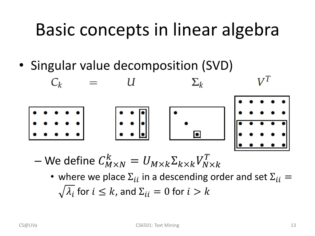 basic concepts in linear algebra 2