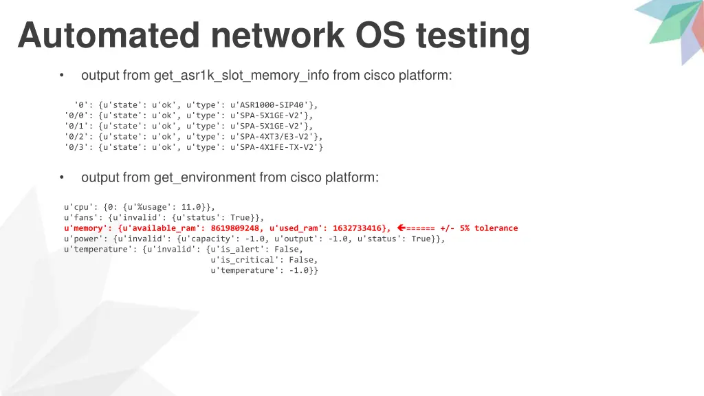 automated network os testing 11