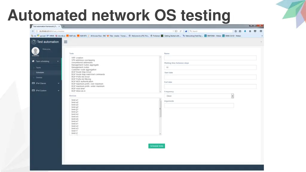 automated network os testing 12