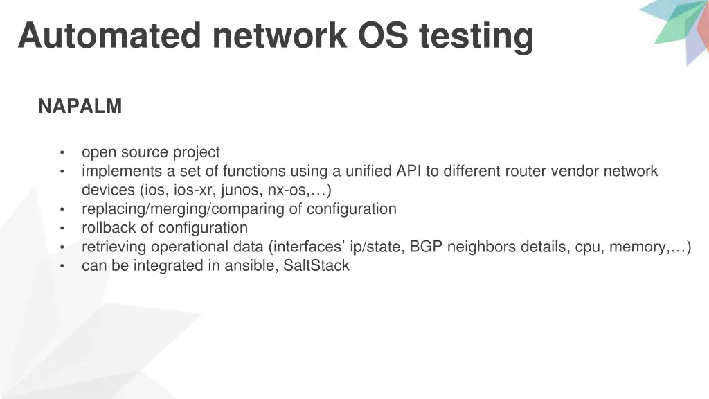 automated network os testing 4