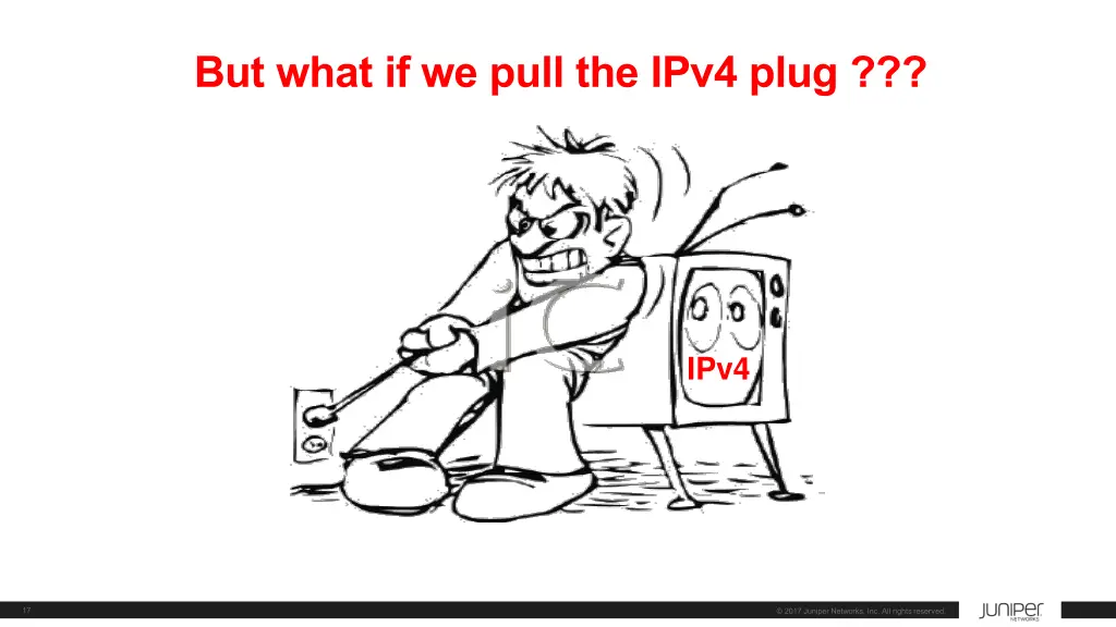 but what if we pull the ipv4 plug