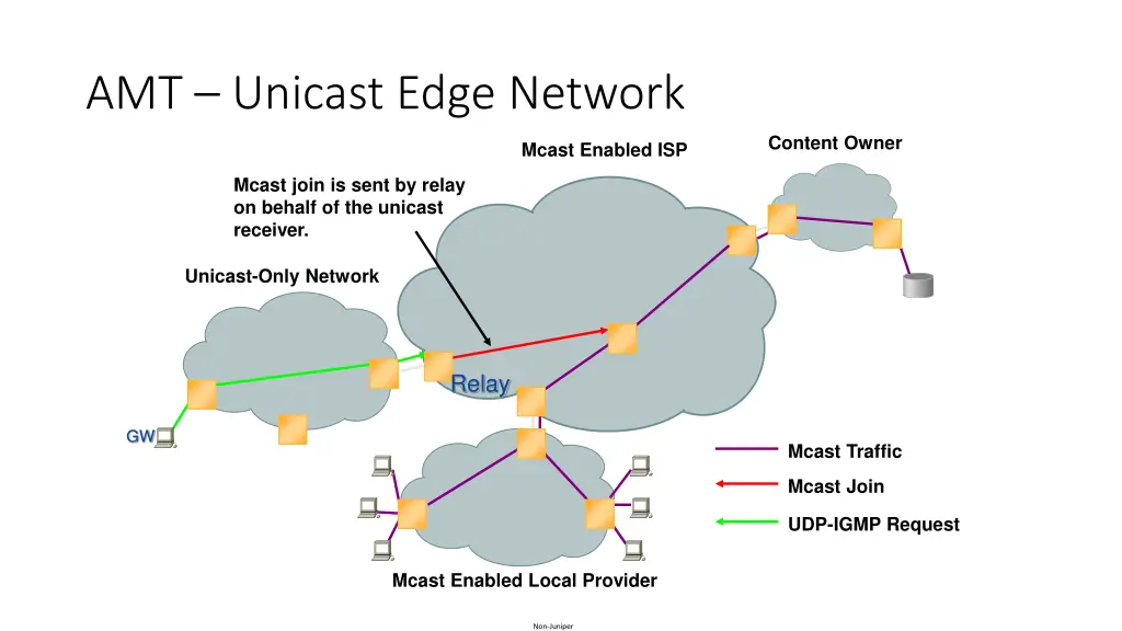 amt unicast edge network