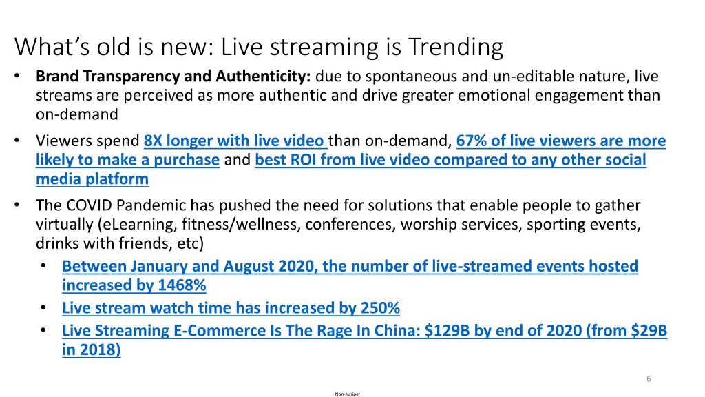 what s old is new live streaming is trending