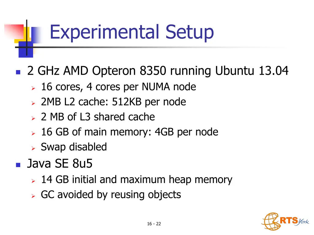 experimental setup