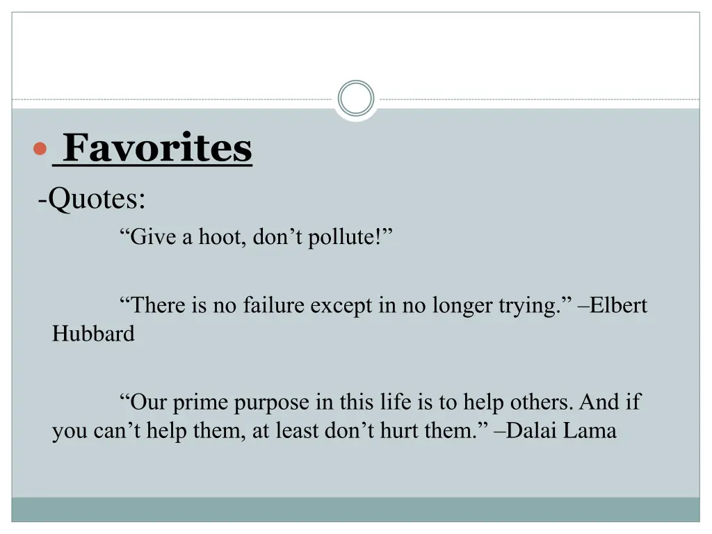 favorites quotes give a hoot don t pollute