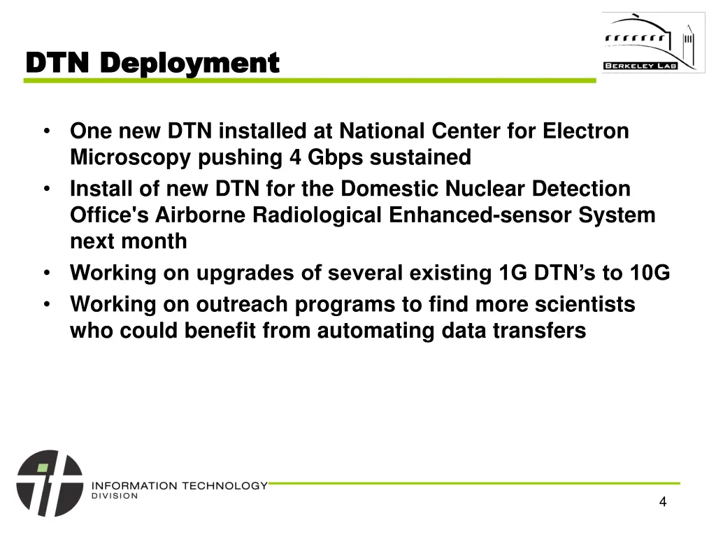 dtn deployment dtn deployment